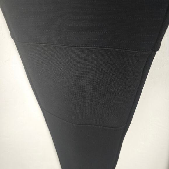 Halogen Women's Black Knit Flat Front Causal Everyday Norm Core Pants Office 6 - Picture 11 of 14